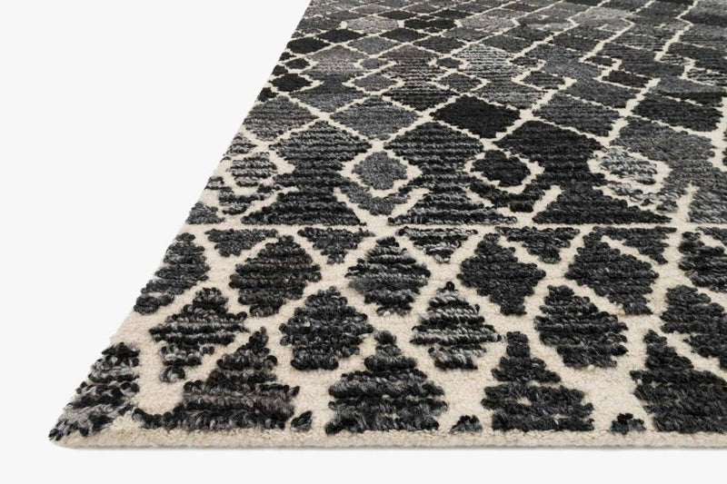 media image for Artesia Rug in Charcoal & Ivory by ED Ellen DeGeneres Crafted by Loloi 265