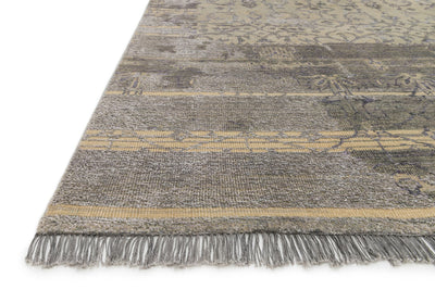 product image for Ashton Hand Knotted Slate/Silver Rug 2 3