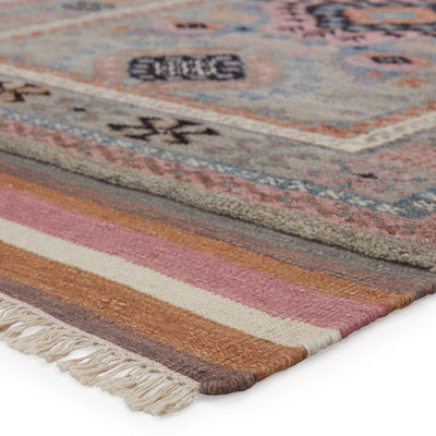 product image for Asena Clovelly Reversible Hand Knotted Taupe & Multicolor Rug 2 75