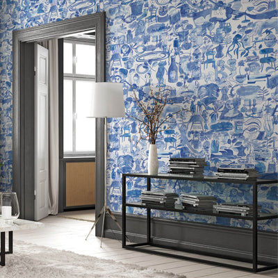 product image of I'm Blue Wall Mural by Anna Surie for NLXL 50
