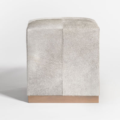 product image for Felix Frosted Hide Leather Ottoman 2 54