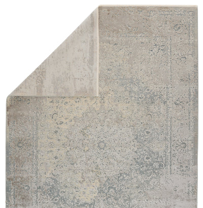 product image for Alaina Medallion Rug in Gray & Cream 87