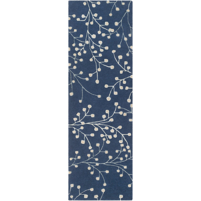 media image for Athena ATH-5156 Hand Tufted Rug in Navy & Khaki by Surya 281