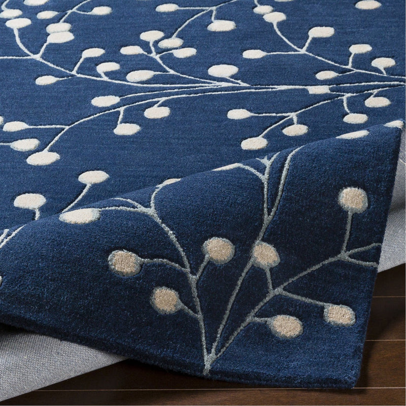 media image for Athena ATH-5156 Hand Tufted Rug in Navy & Khaki by Surya 239