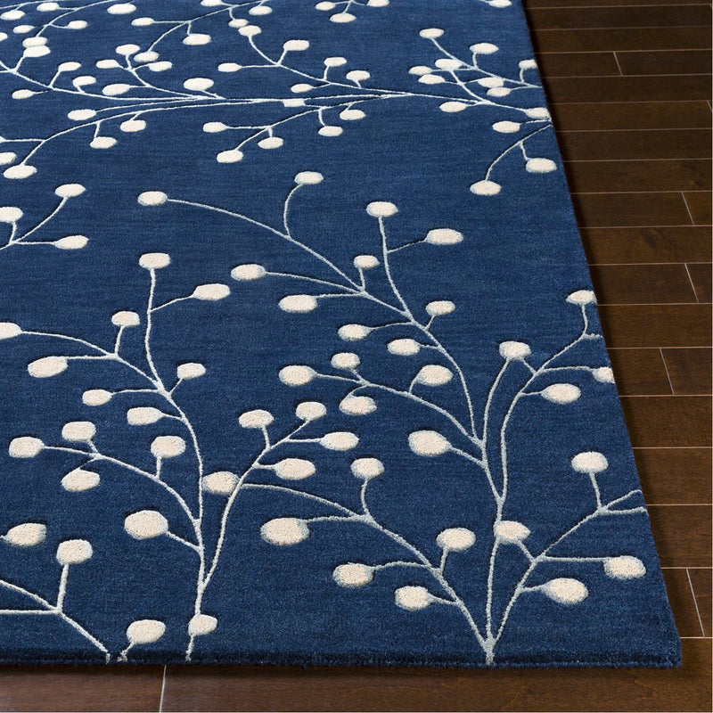 media image for Athena ATH-5156 Hand Tufted Rug in Navy & Khaki by Surya 219