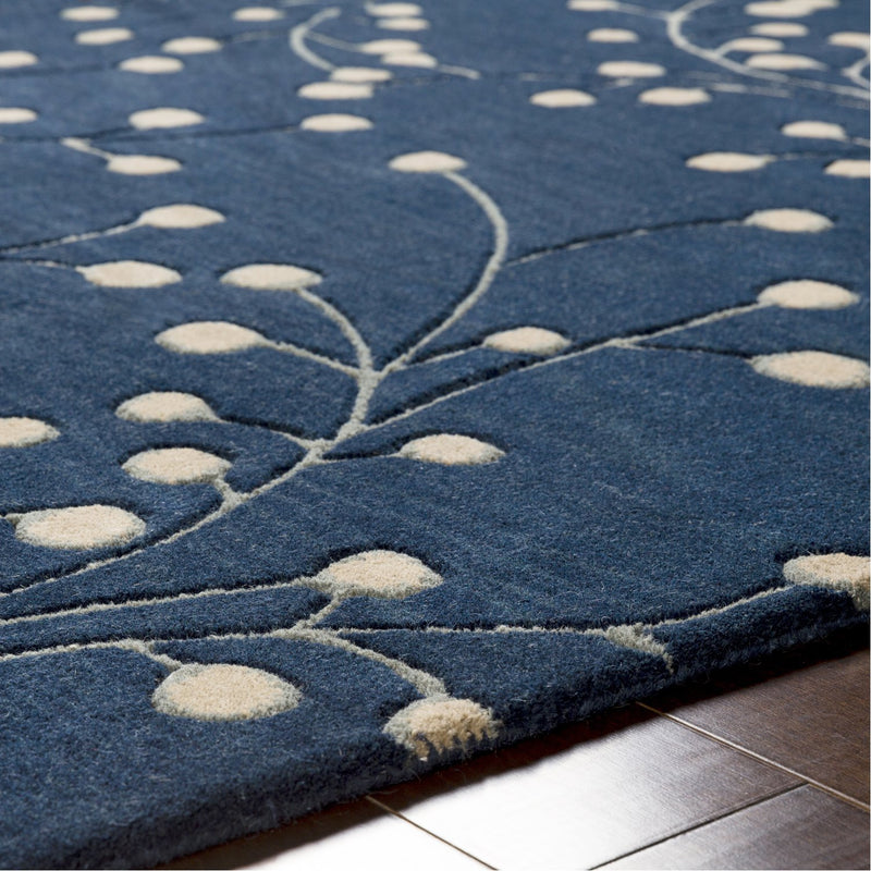 media image for Athena ATH-5156 Hand Tufted Rug in Navy & Khaki by Surya 249