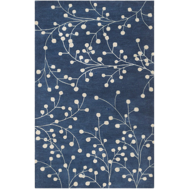 media image for Athena ATH-5156 Hand Tufted Rug in Navy & Khaki by Surya 286