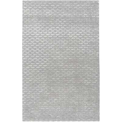 product image for atlantis collection new zealand wool area rug in gray silver surya rugs 2 2