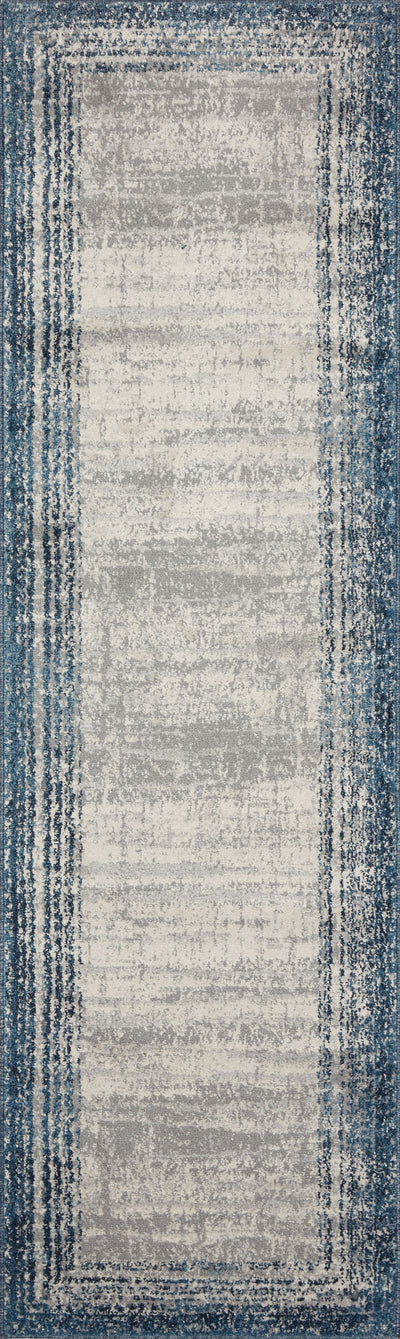 product image for Austen Rug in Pebble / Blue by Loloi II 26