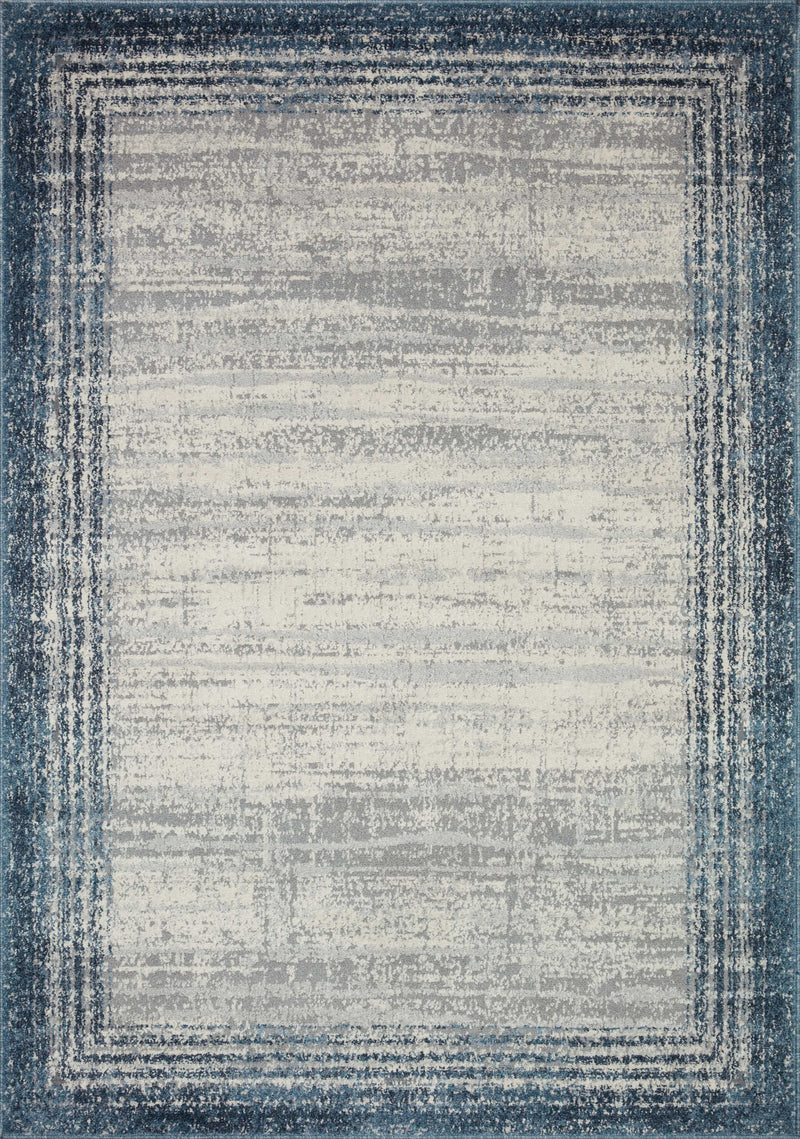 media image for Austen Rug in Pebble / Blue by Loloi II 253