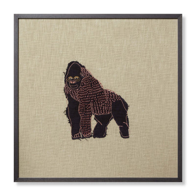 product image for girl rilla beige brown wall art loloi aw0336girlxbebrz051 1 45