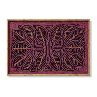 product image of cocora pink black wall art loloi aw0398cocorpiblz639 1 571