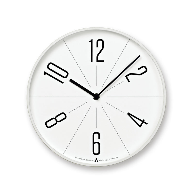 media image for gugu clock in white design by lemnos 1 220