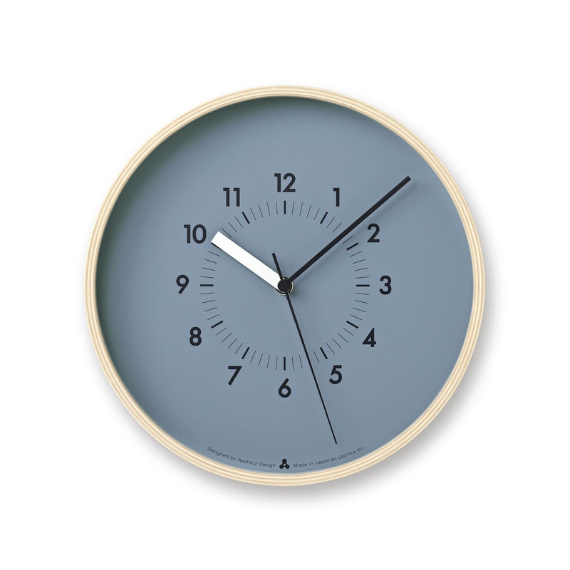 media image for soso clock in blue design by lemnos 1 244