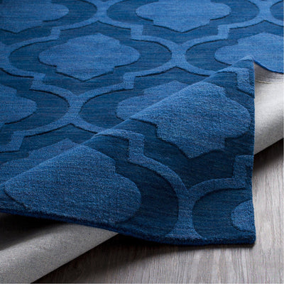 product image for Central Park AWHP-4008 Hand Loomed Rug in Dark Blue by Surya 94