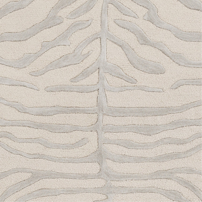 media image for Pollack AWPL-2232 Hand Tufted Rug in Medium Gray & Ivory by Surya 270