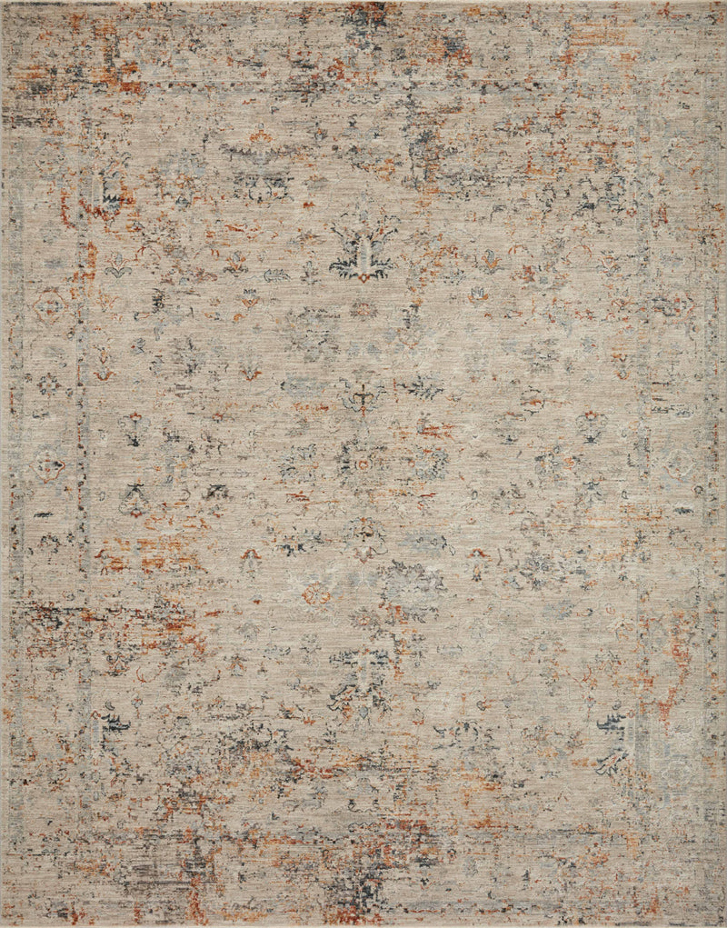 media image for Axel Rug in Silver / Spice by Loloi 220