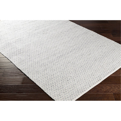 product image for Azalea AZA-2306 Hand Woven Indoor/Outdoor Rug in Medium Grey & White by Surya 69
