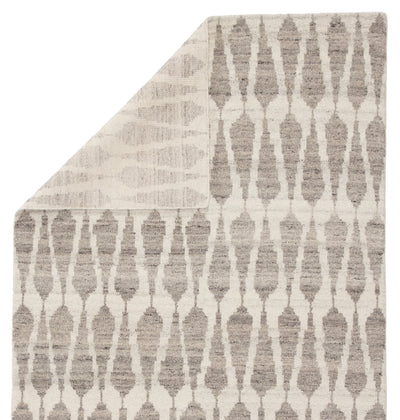 product image for sabot geometric rug in whitecap gray fallen rock design by jaipur 3 38