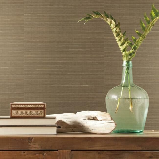 media image for Abaca Weave Wallpaper in Sand by Antonina Vella for York Wallcoverings 275