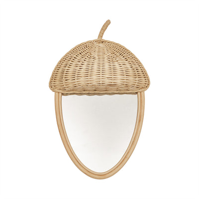 product image of acorn rattan wall mirror 1 525