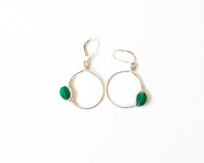 product image for penny mini hoop earrings design by agapantha 2 11