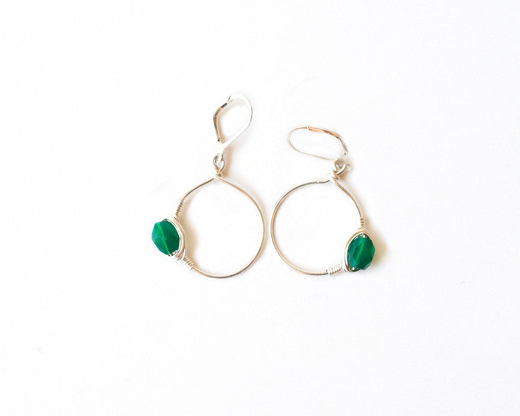 media image for penny mini hoop earrings design by agapantha 2 239
