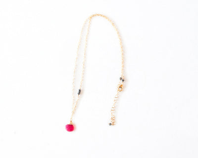 product image of nichole single stone necklace design by agapantha 1 535
