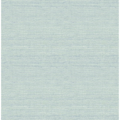 product image of sample agave imitation grasscloth wallpaper in aqua from the pacifica collection by brewster home fashions 1 523