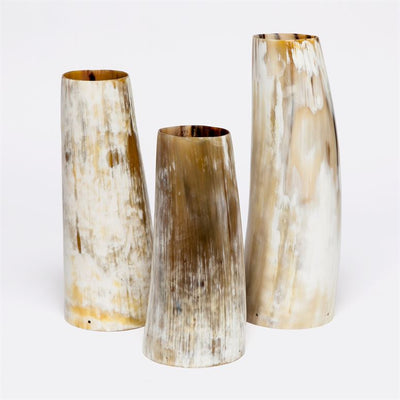 product image for Aiden Horn Vases, Set of 3 92