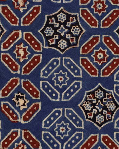 product image for Ajrak Blue Wallpaper from the Wallpaper Compendium Collection by Mind the Gap 5