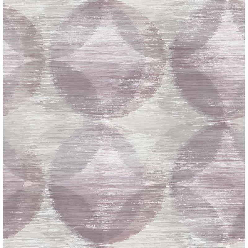 media image for Geometric Wallpaper in Purple from the Celadon Collection by Brewster Home Fashions 276