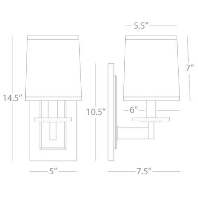 product image for Alice Wall Sconce by Robert Abbey 20