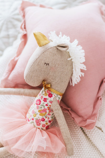 product image for yvette unicorn doll rose garden 2 92