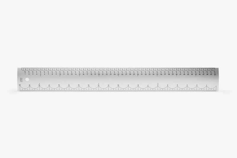 media image for Aluminum Ruler design by Areaware 238
