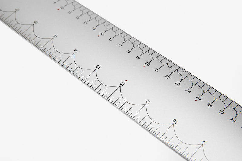 media image for Aluminum Ruler design by Areaware 283