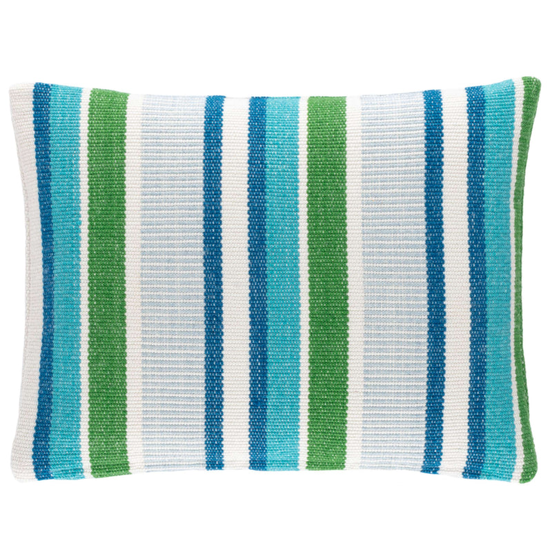 media image for always greener cobalt green indoor outdoor decorative pillow cover by fresh american fr761 pil16cv 1 219