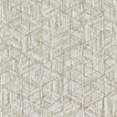 product image of Amulet Wallpaper in Chestnut from the Moderne Collection by Stacy Garcia for York Wallcoverings 517