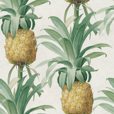 product image of Ananas Wallpaper in Green and Yellow from the Tropical Vibes Collection by Mind the Gap 539