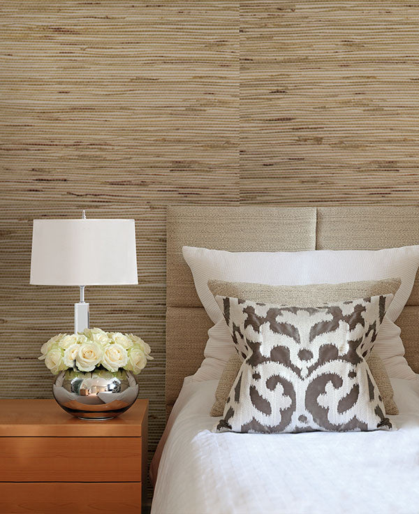 media image for Andrei Olive Grasscloth Wallpaper from the Jade Collection by Brewster Home Fashions 285