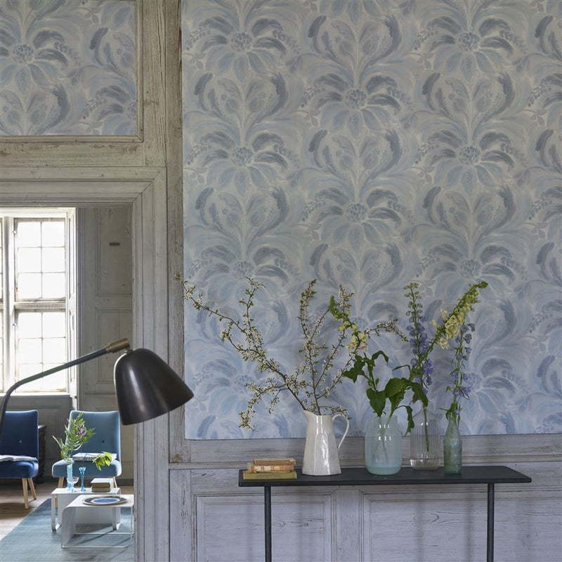 media image for Angelique Damask Wallpaper from the Tulipa Stellata Collection by Designers Guild 270