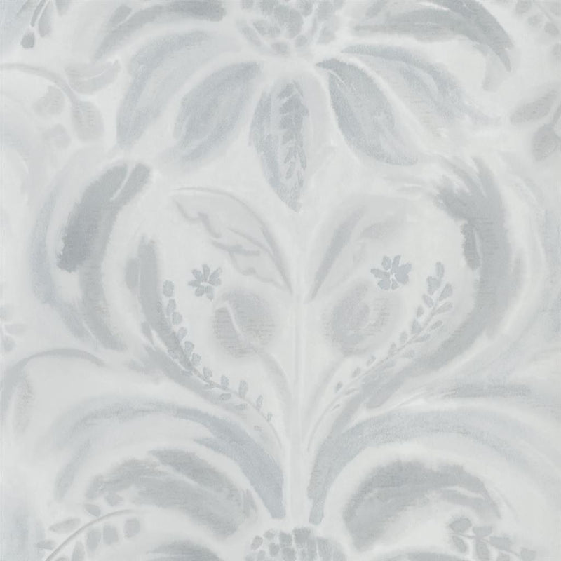 media image for Angelique Damask Wallpaper in Graphite from the Tulipa Stellata Collection by Designers Guild 26