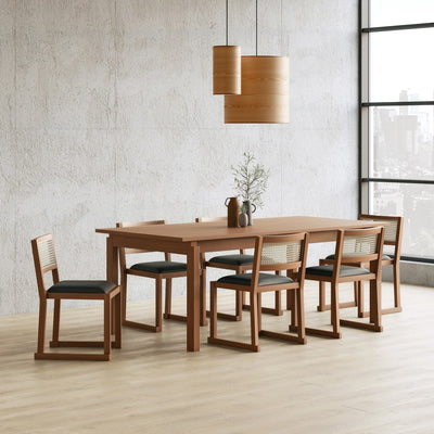 product image for annex extendable dining table by gus modern ecdtanne wn 7 8