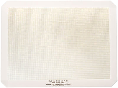 product image for silicone placemat in white design by puebco 1 84