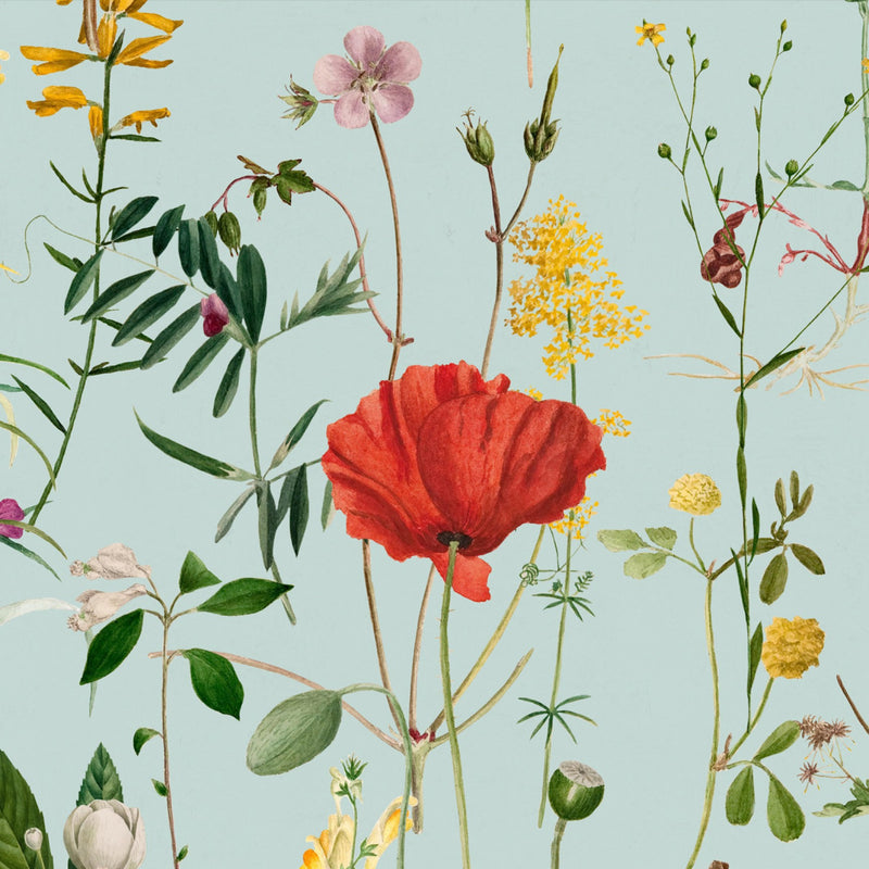 media image for sample aquafleur aquamarine wallpaper from collection ii by mind the gap 1 229