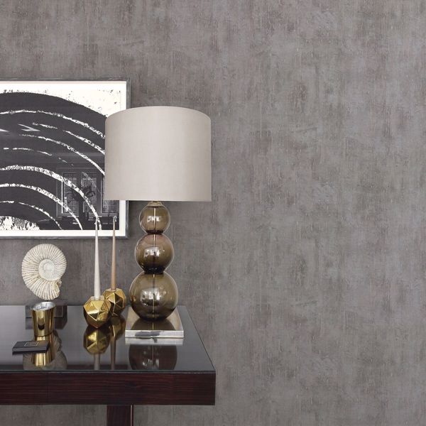 media image for Ara Pewter Distressed Texture Wallpaper from the Polished Collection by Brewster Home Fashions 21