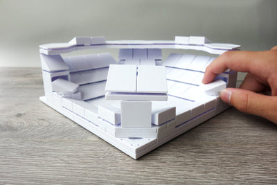 product image for stadium scale model building kit volume 2 9 96