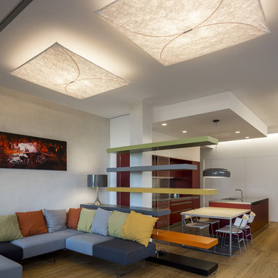 product image for Ariette Fabric and plastic Fabric Wall & Ceiling Lighting 8