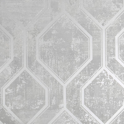 product image of sample armature geo grey and silver wallpaper from the capsule collection by graham brown 1 552