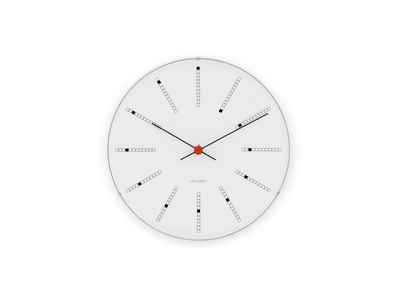 product image for arne jacobsen bankers wall clock by rosendahl 43646 6 17